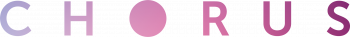 Chorus logo in purple