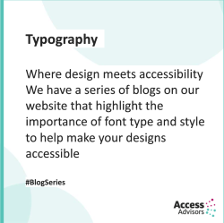 Typography Tile - Where design meets accessibility