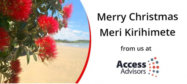 Merry Christmas Meri Kirihimete from us at Access Advisors